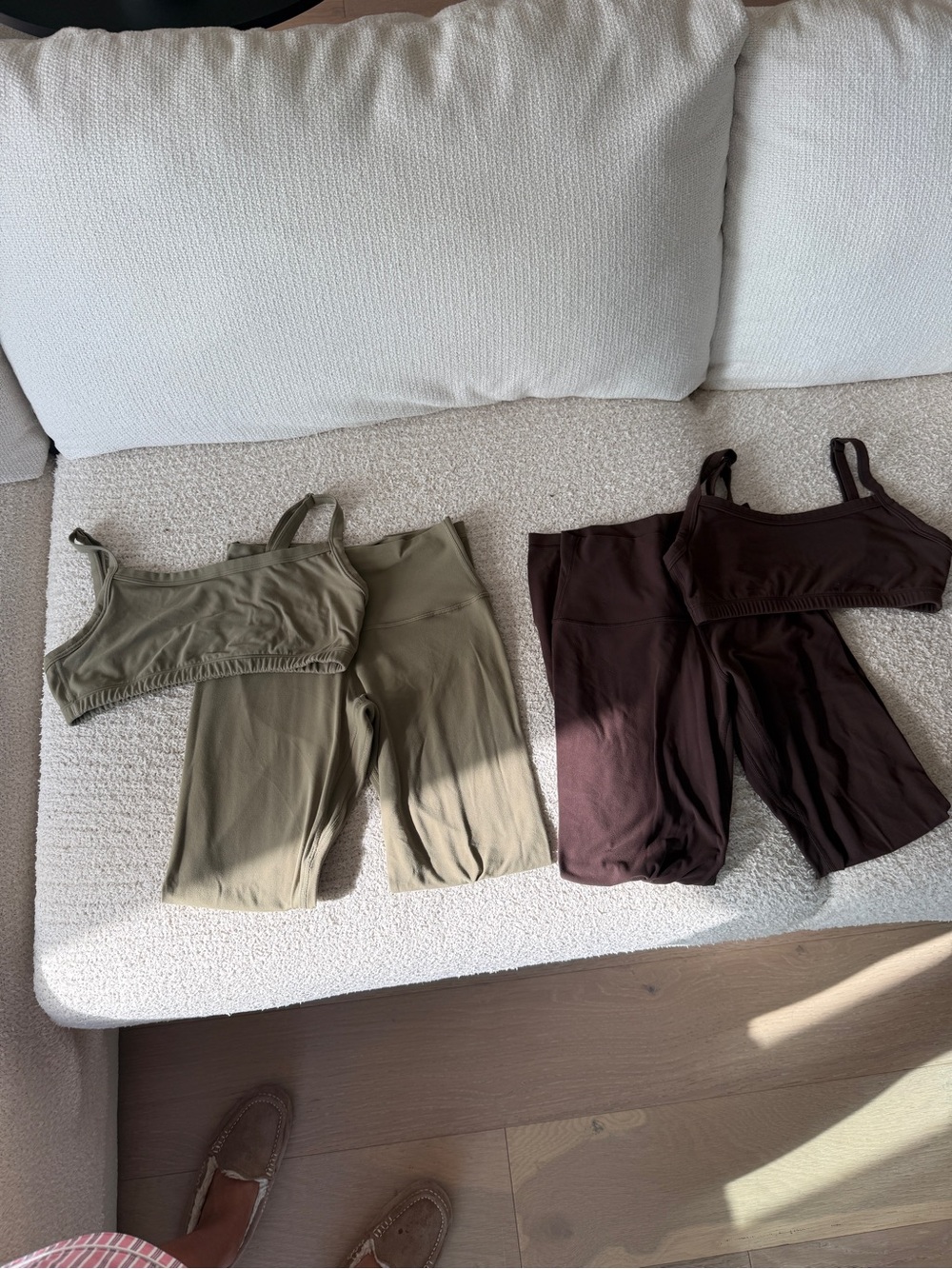 Aritzia bundle- two work out sets